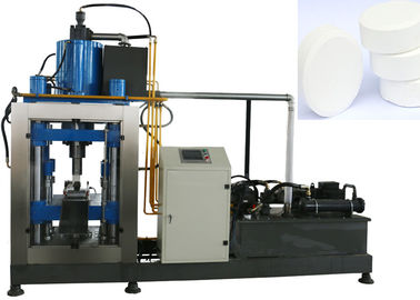 Custom Pill Press Machine , Single Punch Tablet Making Machine TCCA Chlorine Applied