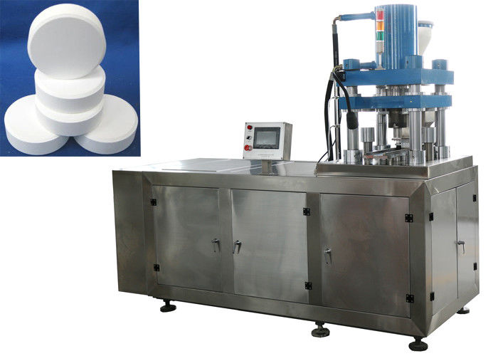 Granular Raw Materials Rotary Tablet Machine , Single Punch Tablet Compression Machine