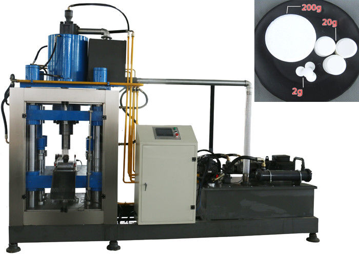 Custom Pill Press Machine , Single Punch Tablet Making Machine TCCA Chlorine Applied